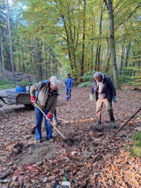 Arbeitseinsatz Waldlehrpfad Schopfloch